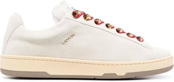 Lanvin Witte Low Top Sneakers White Heren