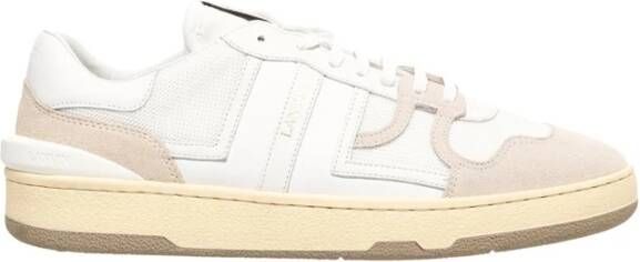 Lanvin Witte Sneakers Clay Stijl White Heren