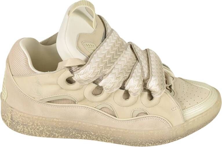 Lanvin Witte Sneakers voor Mannen White Heren