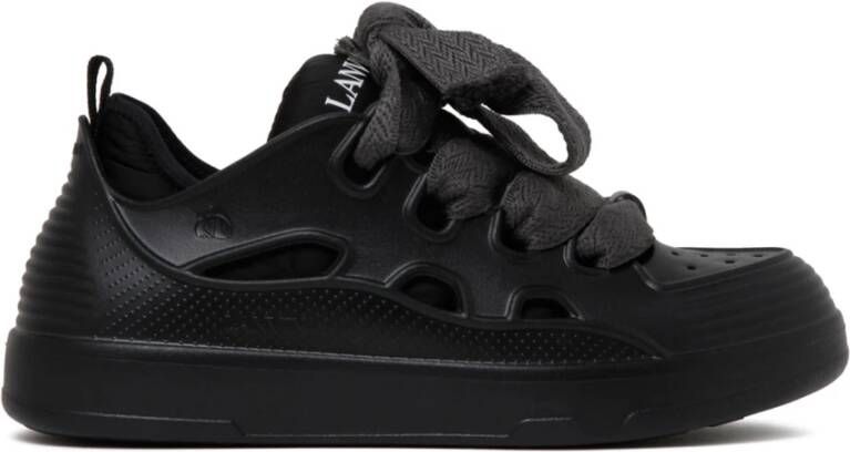 Lanvin Curb sneakers met verwijderbare binnenzool Black Heren