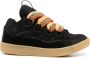 Lanvin Zwarte Leren Curb Sneakers Black Heren - Thumbnail 1