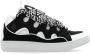 Lanvin Zwarte Sneakers met Vlechtwerk Veters Black Dames - Thumbnail 1