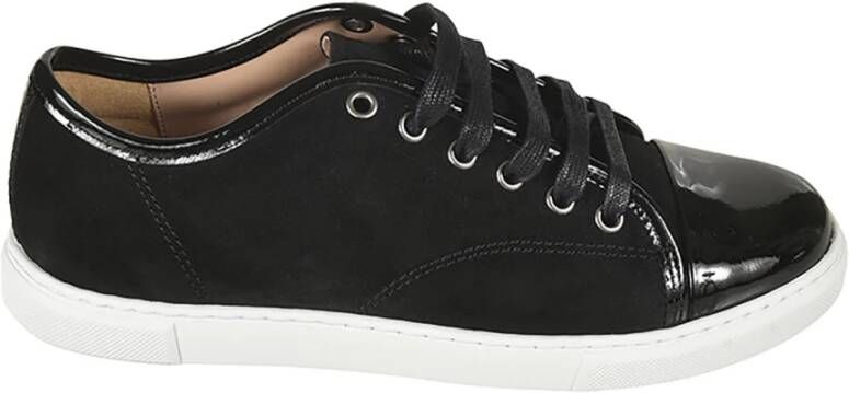 Lanvin Zwarte Sneakers Stijlvolle Schoenen Black Dames