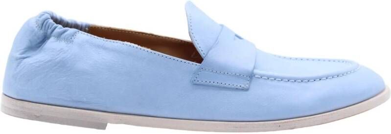 Laura Bellariva Elegante Zwitserse loafers voor vrouwen Blue Dames