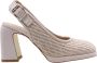 Laura Bellariva Stijlvolle Slingback Hakken Beige Dames - Thumbnail 2