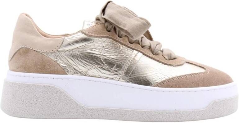 Laura Bellariva Tiffany Mode Sneakers Beige Dames