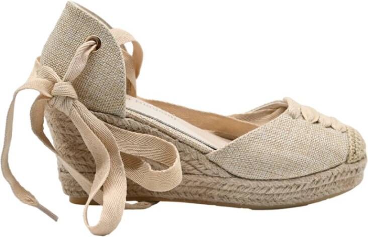 Laura Biagiotti Beige Espadrille Hakken Lbed240000017 Beige Dames