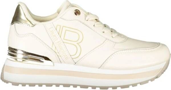 Laura Biagiotti Beige Polyester Sneaker Beige Dames