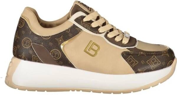 Laura Biagiotti Beige Polyethyleen Sneaker Beige Dames