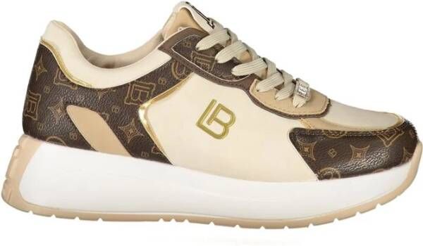 Laura Biagiotti Beige Polyethyleen Sneaker Beige Dames