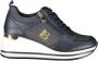 Laura Biagiotti Blauwe Polyester Sneaker Blue Dames - Thumbnail 1