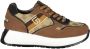 Laura Biagiotti Bruine Polyester Sneaker Brown Dames - Thumbnail 1