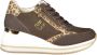 Laura Biagiotti Bruine Polyester Sneaker Brown Dames - Thumbnail 1