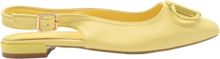 Laura Biagiotti Citroen Kalf Sandaal Sneakers Yellow Dames