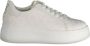 Laura Biagiotti Witte Polyester Sneakers met Veters White Dames - Thumbnail 2