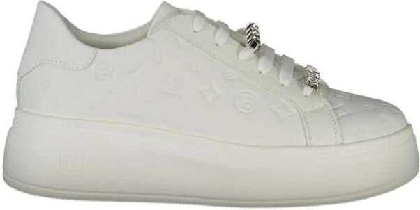 Laura Biagiotti Witte Polyester Sneaker White Dames