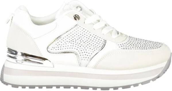 Laura Biagiotti Witte Polyester Sneaker White Dames