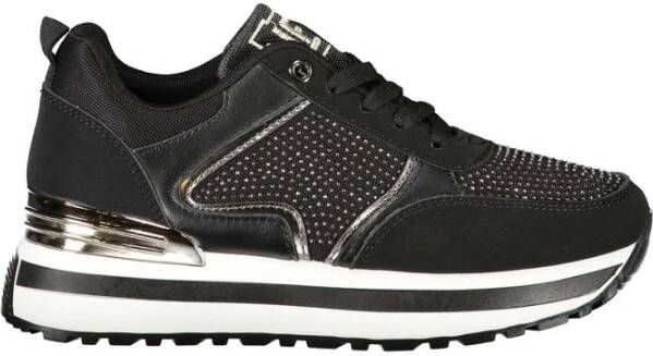 Laura Biagiotti Zwarte Polyester Sneaker Black Dames