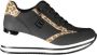 Laura Biagiotti Zwarte Polyester Sneaker Black Dames - Thumbnail 1