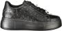 Laura Biagiotti Zwarte Polyester Sneaker Black Dames - Thumbnail 1