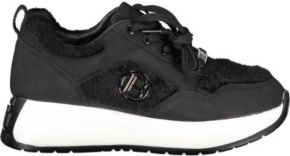 Laura Biagiotti Zwarte Polyethyleen Sneaker Black Dames