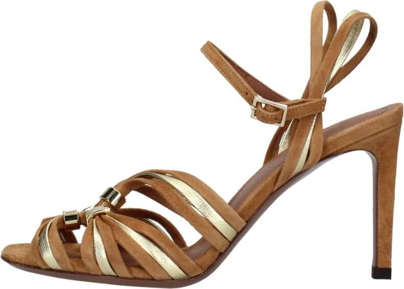 L'Autre Chose Sandalen Brown Dames