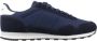 Le Coq Sportif Blauwe Casual Suède Sneakers voor Heren Blue Heren - Thumbnail 2