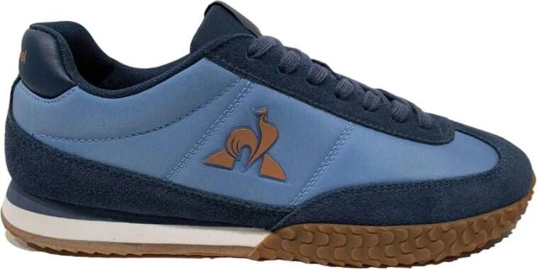 Le Coq Sportif Blauwe Casual Sneakers voor Mannen Blue Heren