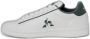 Le Coq Sportif Groene Leren Sportieve Sneakers met Rubberen Zool White Heren - Thumbnail 2