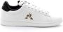 Le Coq Sportif Premium Court Clean Schoenen Zwart Wit White Heren - Thumbnail 2