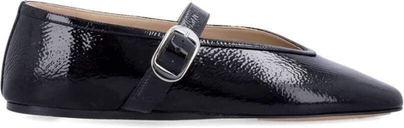 Le Monde Beryl Patent Ballerina Flats Black Dames