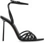 Le Silla Zwarte Bella Sandalen met 10 cm Hak Black Dames - Thumbnail 1