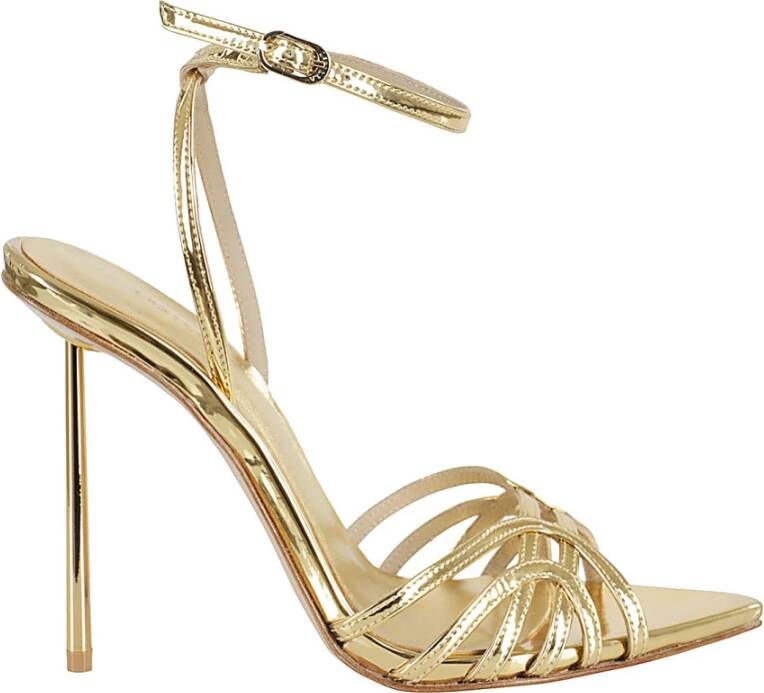 Le Silla Elegant High Heel Sandals Yellow Dames