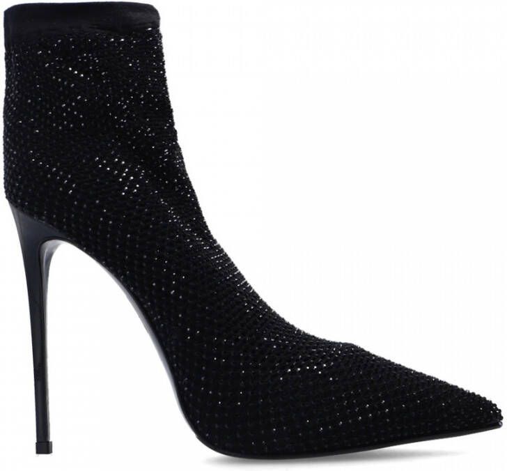 Le Silla Mesh stiletto pumps Zwart Dames