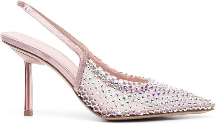 Le Silla Gilda Kristalversierde Pumps Pink Dames