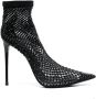 Le Silla Pumps met kristalversiering en puntige neus Black Dames - Thumbnail 1