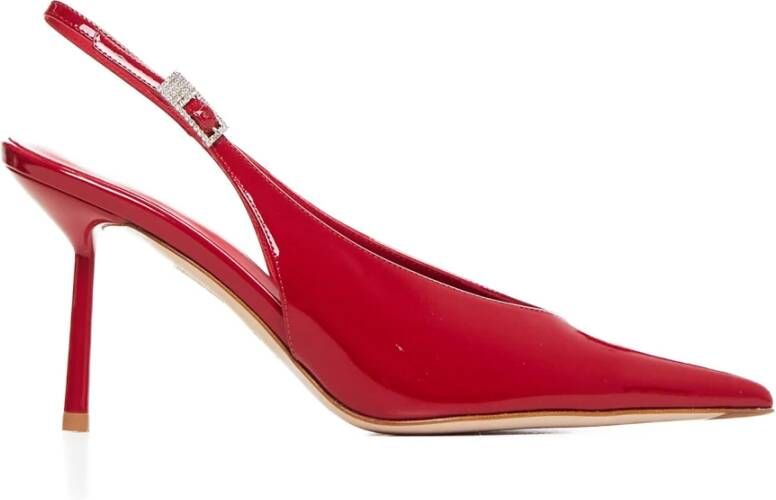 Le Silla Rode hak sandalen Red Dames