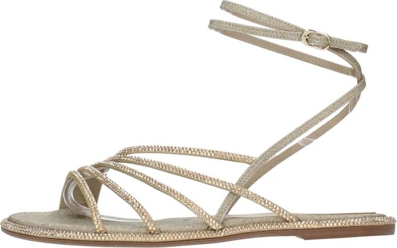 Le Silla Sandalen Goud Yellow Dames