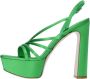 Le Silla Sandalen Groen Green Dames - Thumbnail 1