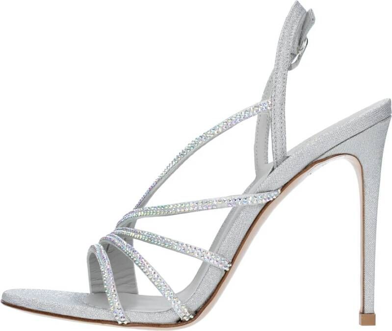 Le Silla Scarlet slingback sandalen Zilver