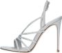 Le Silla Scarlet slingback sandalen Zilver - Thumbnail 1