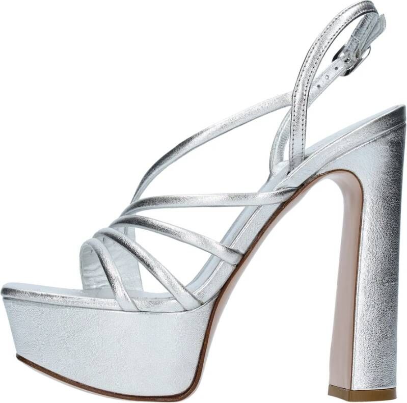 Le Silla Sandalen Zilver Gray Dames