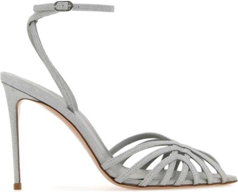 Le Silla Zilveren Embrace Sandalen Gray Dames