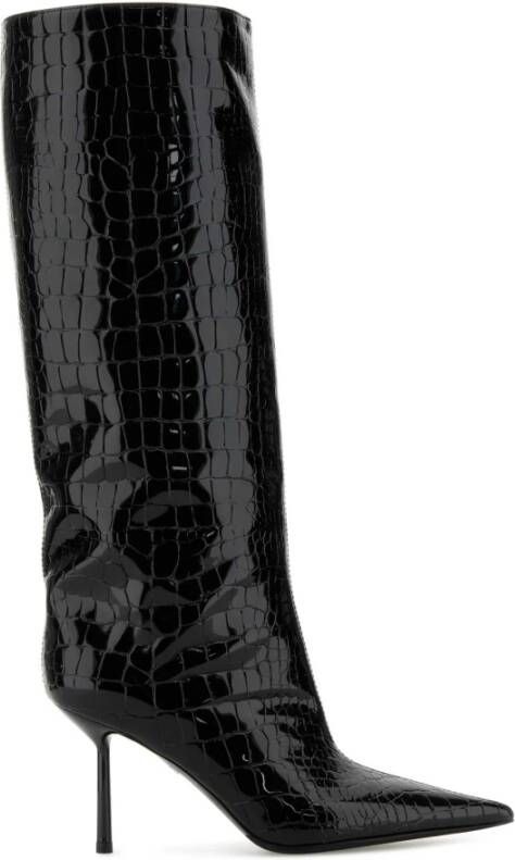Le Silla Zwarte Bella Laarzen met 8cm Hak Black Dames