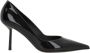 Le Silla Zwarte Lakleren Stiletto Hakken Black Dames - Thumbnail 1