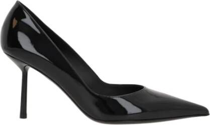 Le Silla Zwarte Lakleren Stiletto Hakken Black Dames