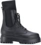 Le Silla Zwarte Leren Veterschoenen Black Dames - Thumbnail 1