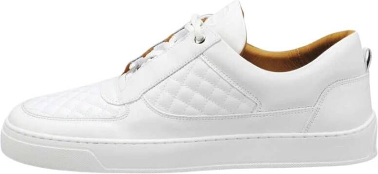 Leandro Lopes Luxe Dia tgestikte Sneaker White Unisex