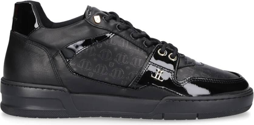 Leandro Lopes Jordy V Lage Sneaker Zwart Heren