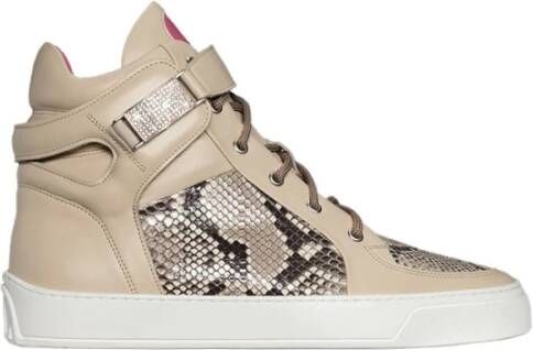 Leandro Lopes Sneakers Beige Heren